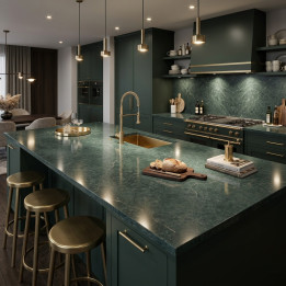 Plan de travail Jardin Emerald Silestone® Vert