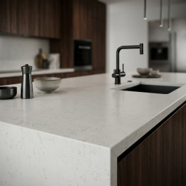 Plan de travail Ariel Silestone ® Blanc