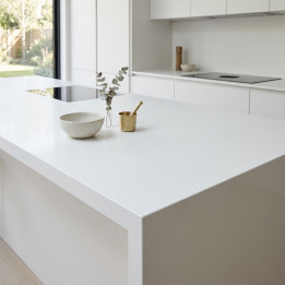 Plan de travail Bianco Assoluto Laminam® Blanc