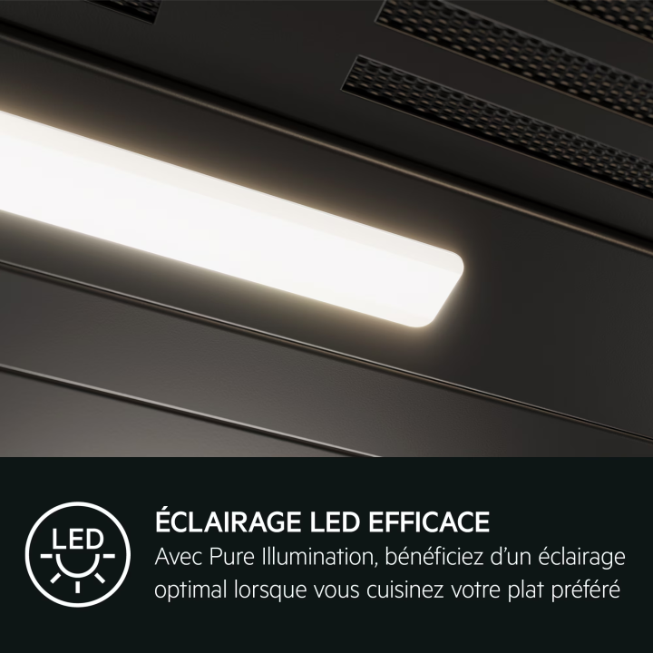 Groupe filtrant AEG DGE5861HM - Hotte aspirante performante au meilleur prix