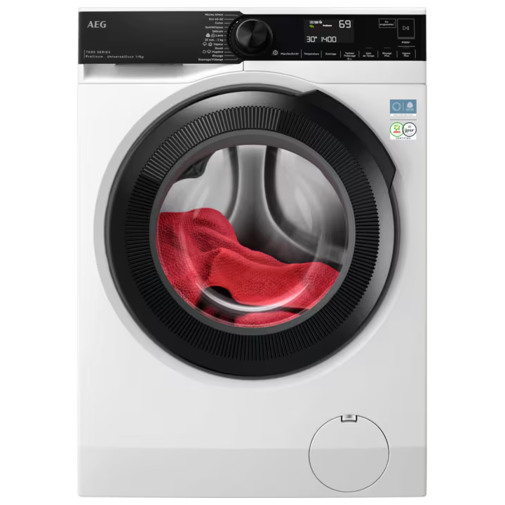 Lave-linge hublot AEG LFR73A943V - Performance et soin du linge au meilleur prix